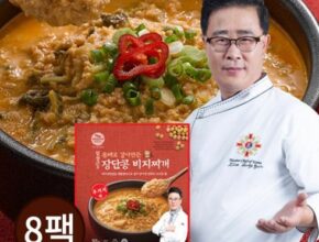 연말선물 임성근흑돼지장단콩비지찌개350g16봉 베스트상품