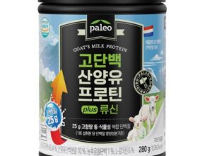 전문가 추천 팔레오 고단백 산양유 프로틴 plus 류신(280g6통스푼1개 추천상품