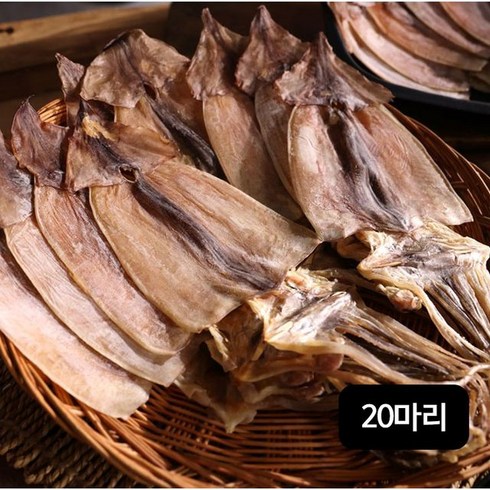 놓치면 후회할 해동찬가 건오징어 특대 600gX2팩총 1.2kg(20마리 베스트8