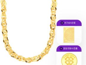 가성비 최고 24K 누아쥬 체인 목걸이37.5g 베스트5