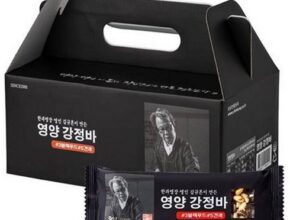 가장 많이팔린 조청이 들어간 영양강정바 세트 베스트5