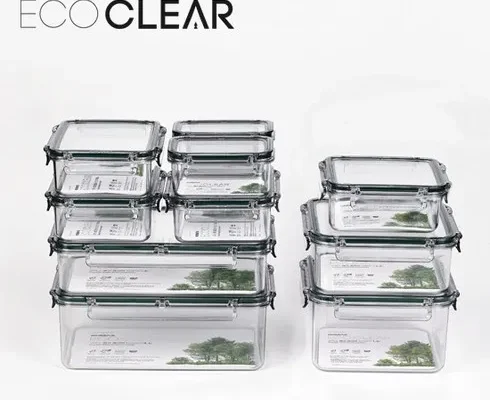 가장 많이팔린 코멕스 ECO CLEAR 보관용기 10종 세트 베스트5