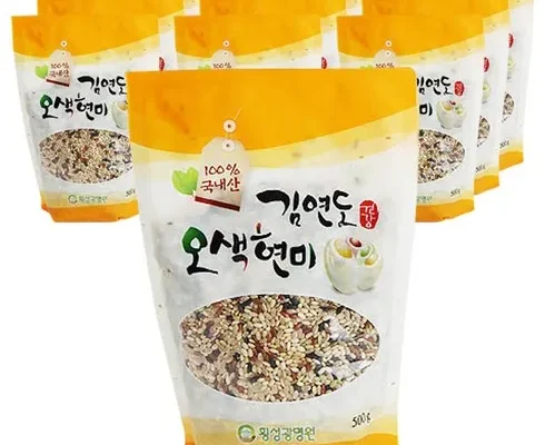 전문가 추천 중벼꽃농부 오색현미 500g X 21봉 베스트5